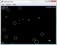 Celesteroids (Asteroids Style) screenshot